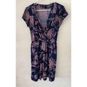 Banana Republic Floral Wrap Dress (Size S)